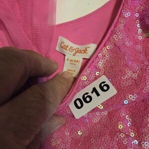 Cat & Jack Pink Sequin Dress